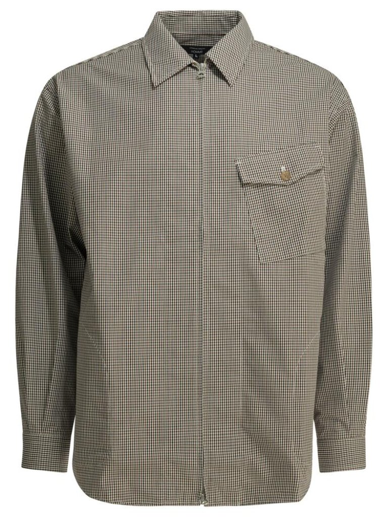 Comme Des Garons Homme Checkered Overshirt Jacket Tag Size L Men